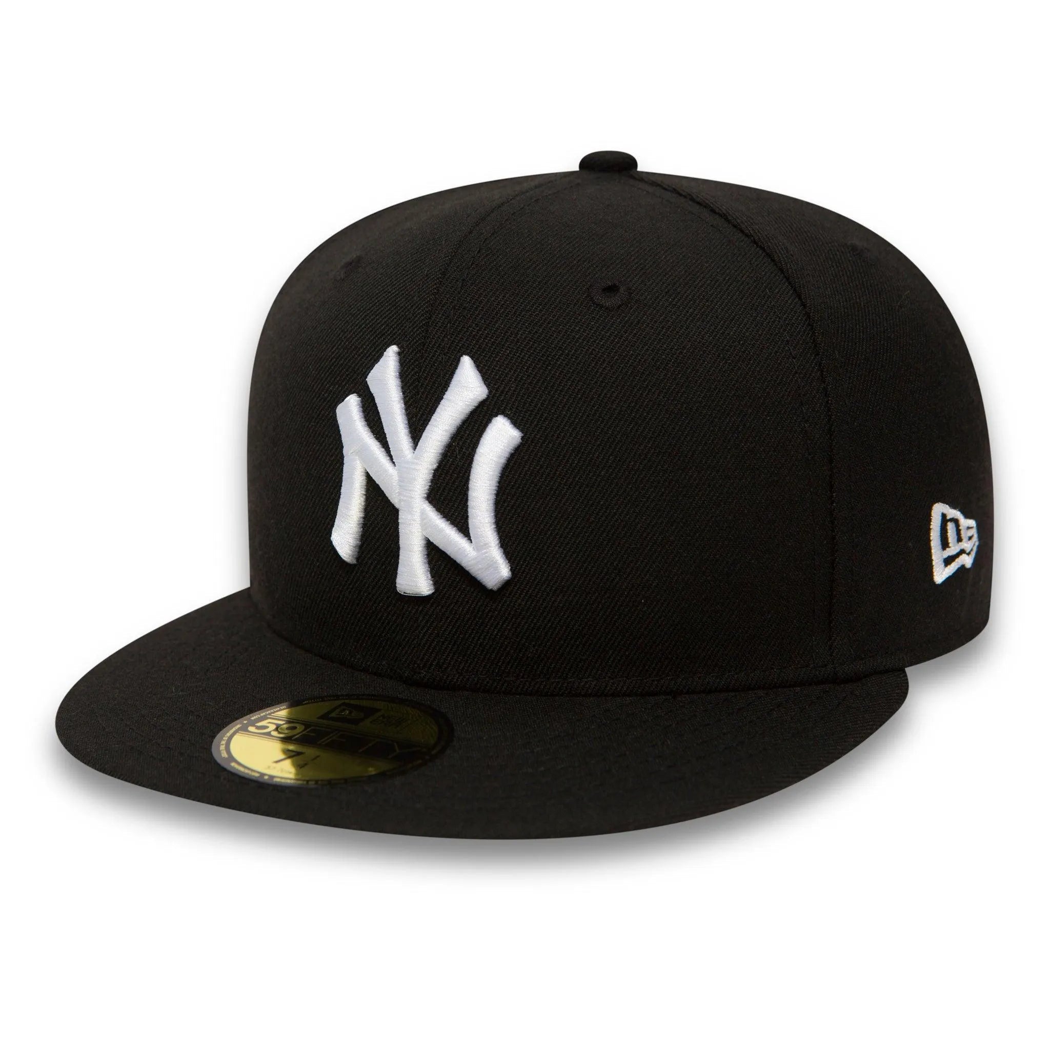 NEW ERA 59FIFTY NEW YORK YANKEES BLACK / WHITE FITTED CAP