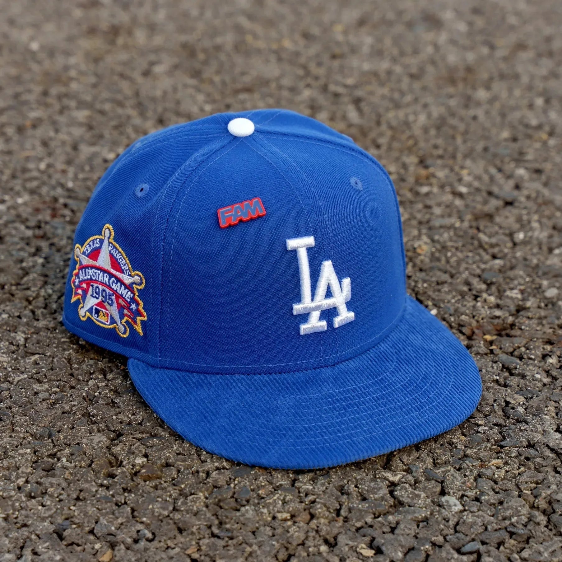 NEW ERA 59FIFTY MLB LOS ANGELES DODGERS ALL STAR GAME 1995 ROYAL BLUE / GREY UV FITTED CAP