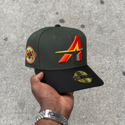 Houston Astros Seaweed Green and Black Space City