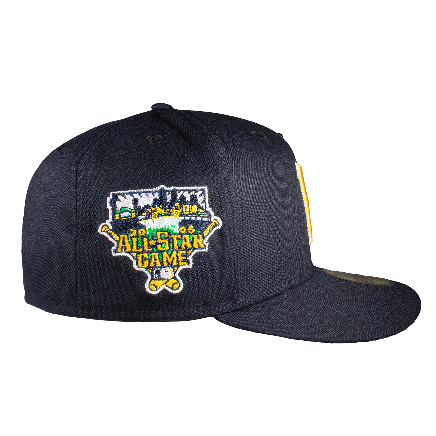 Pittsburgh Pirates All Navy Yellow Logo 2006 ASG