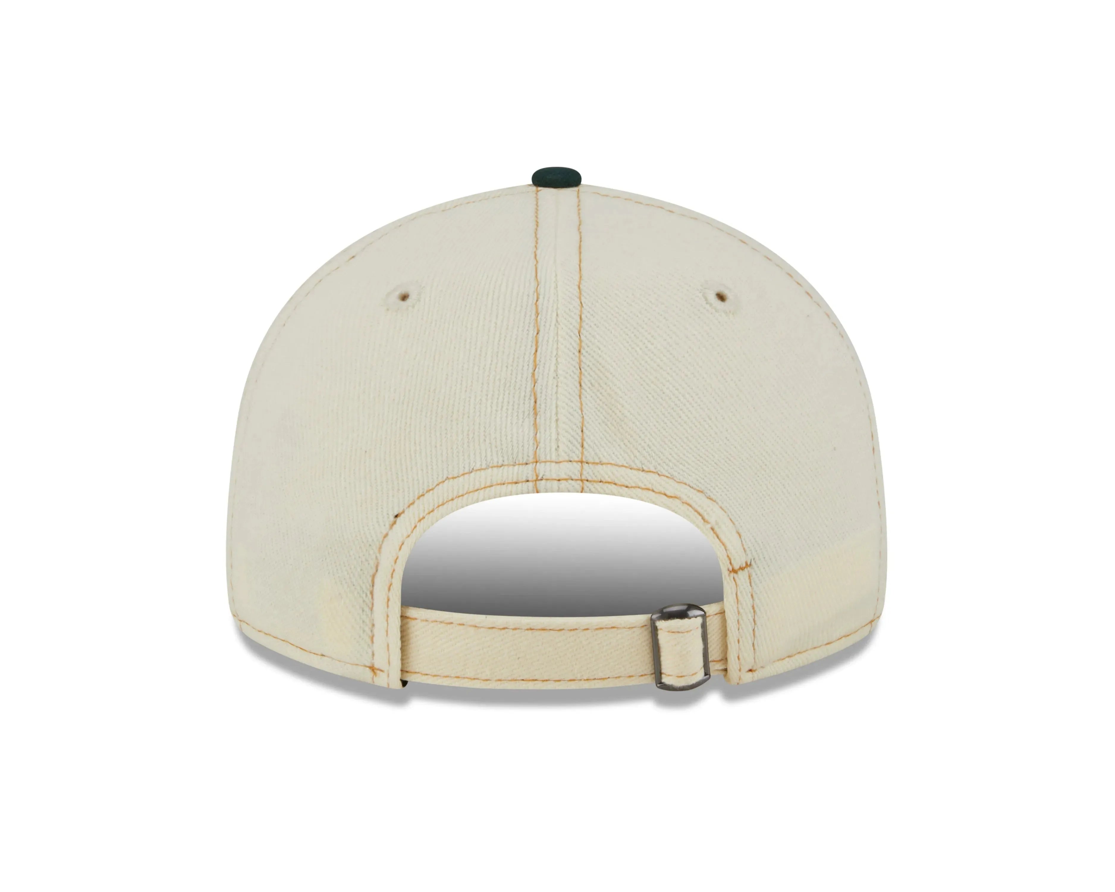 NEW ERA RC9FIFTY OF MLB OAKLAND ATHLETICS CHROME DENIM STRAPBACK CAP