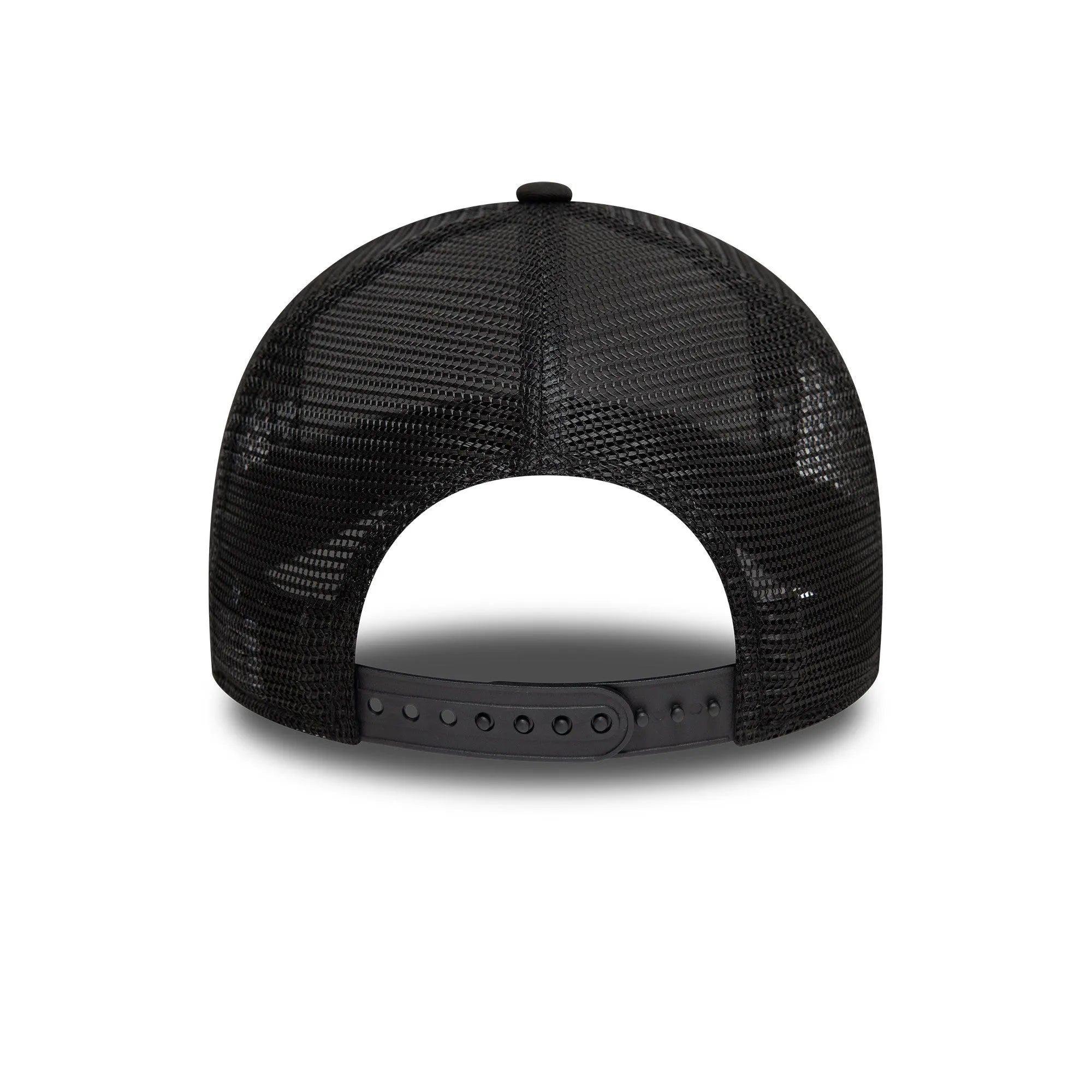NEW ERA 9FORTY A-FRAME TRUCKER NEW ERA MOTORSPORT BLACK SNAPBACK CAP