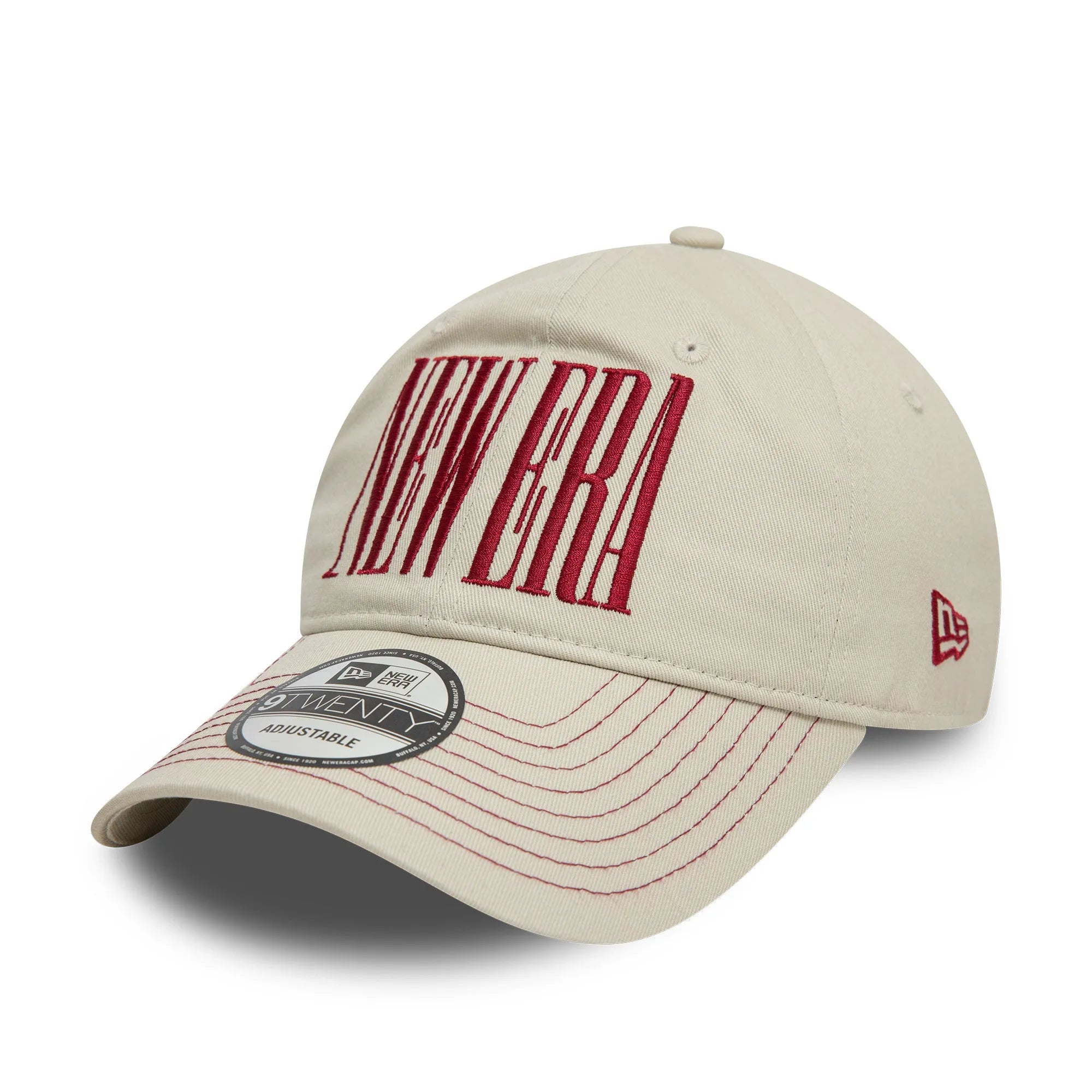 NEW ERA 9TWENTY NEW ERA WORDMARK BEIGE CAP