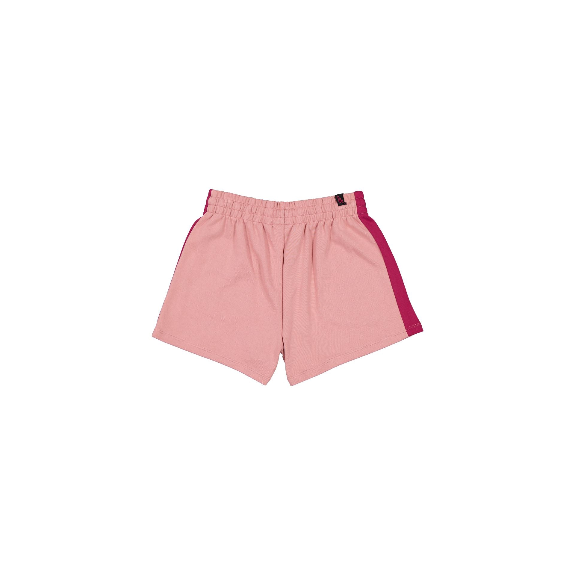 Los Angeles Dodgers Women's High Waisted Cosmetic Pink Floral Shorts