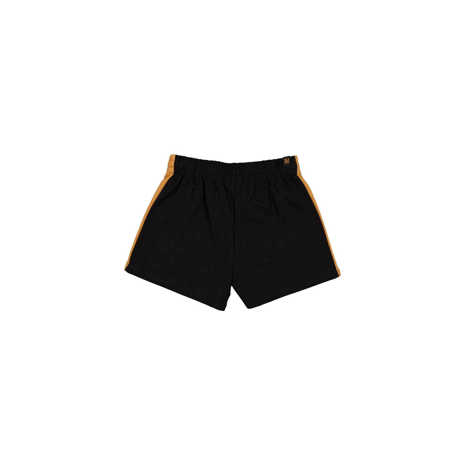 New York Yankees Women's High Waisted Black Floral Shorts