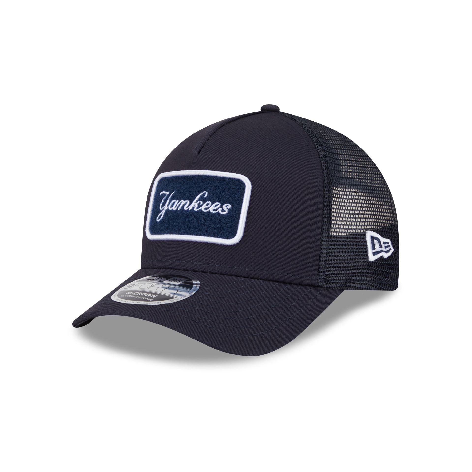 New York Yankees Tonal Patch 9FORTY M-Crown A-Frame Trucker Hat