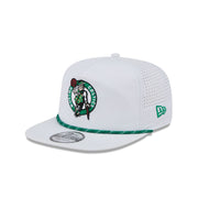 Boston Celtics Optic White Performance Rope Golfer Hat