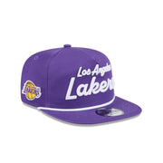 Los Angeles Lakers Team Text Golfer Hat