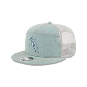 Chicago White Sox Denim Split Panel 9FIFTY Trucker Hat