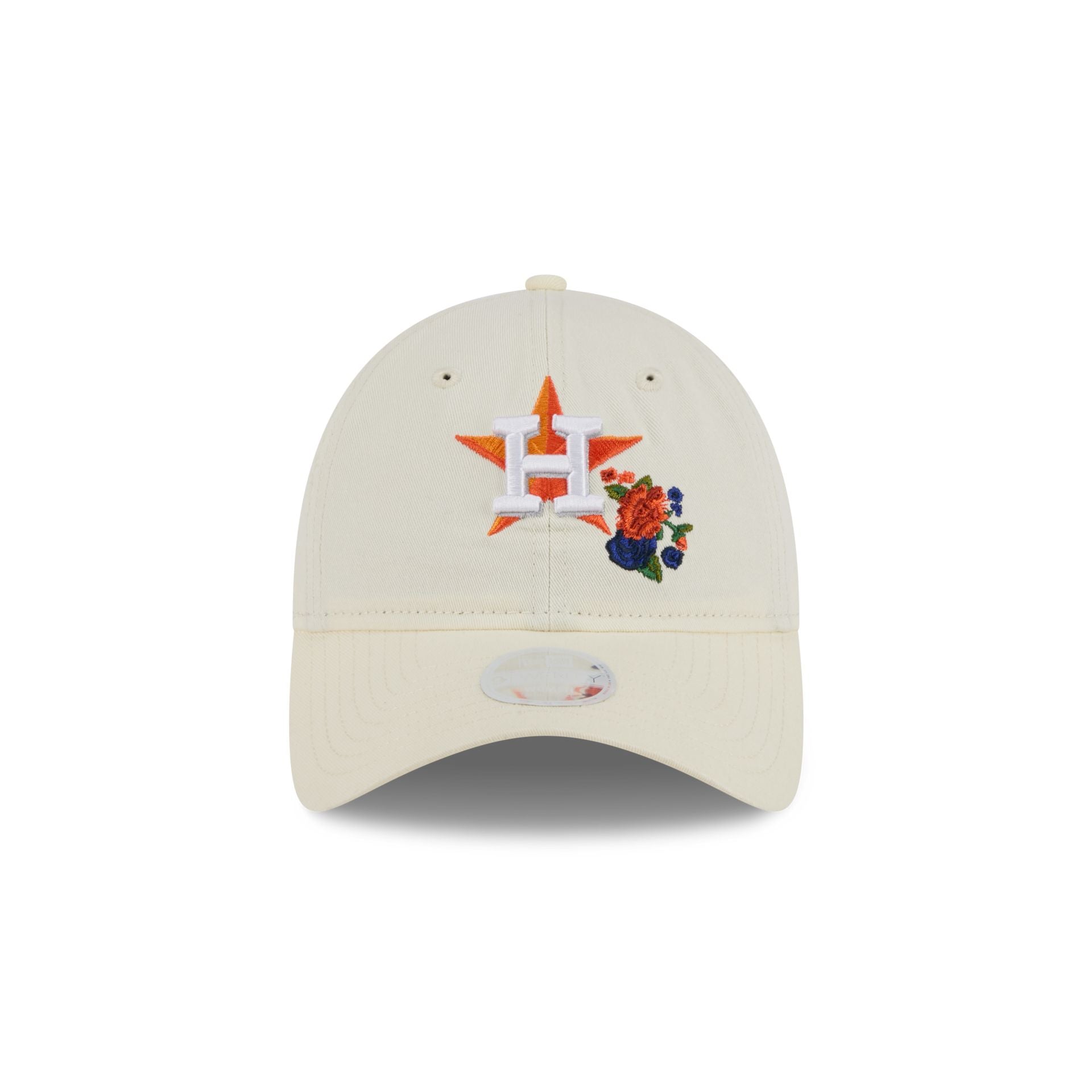 Houston Astros Women's Floral Stitch 9TWENTY Adjustable Hat