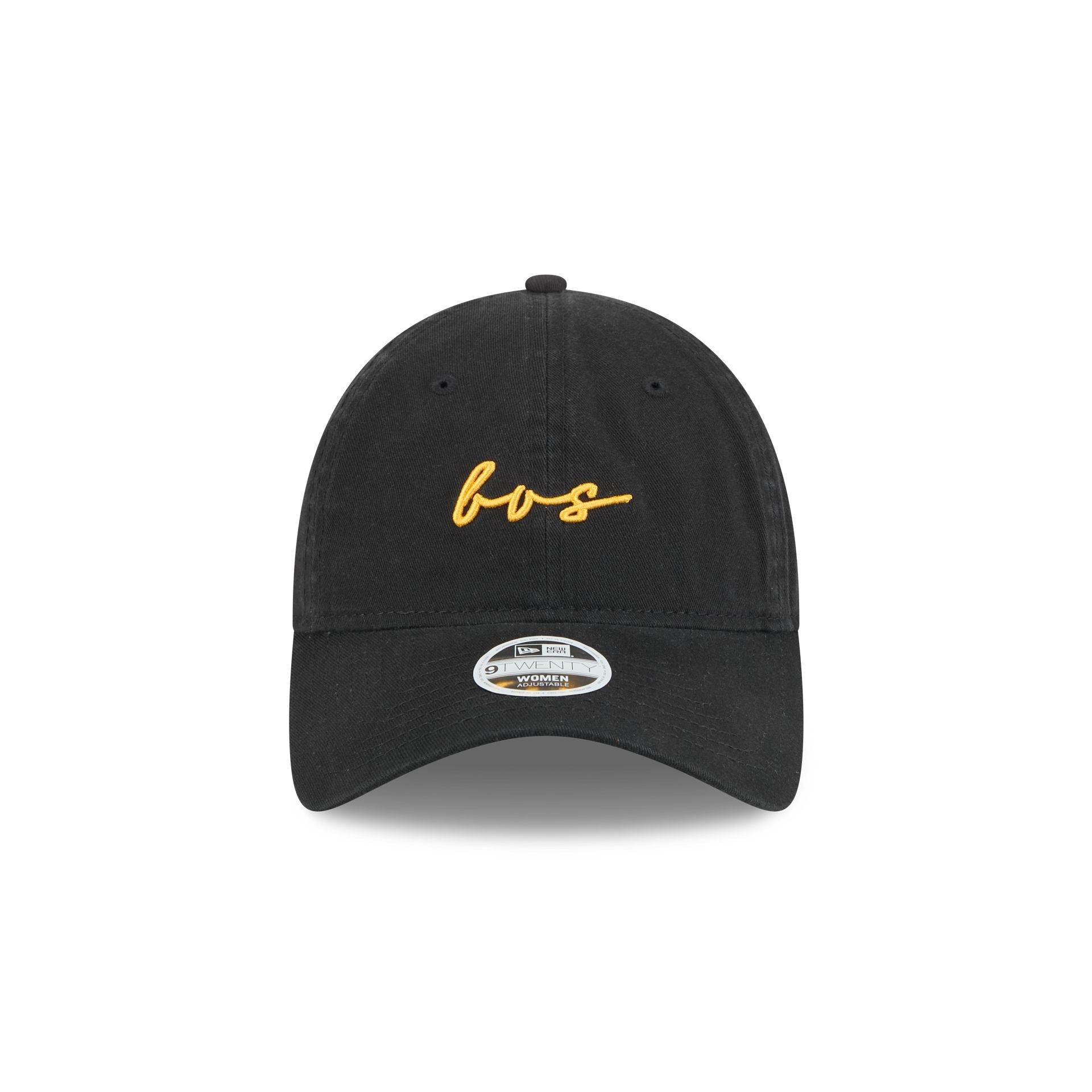 Boston Bruins Women's Script 9TWENTY Adjustable Hat