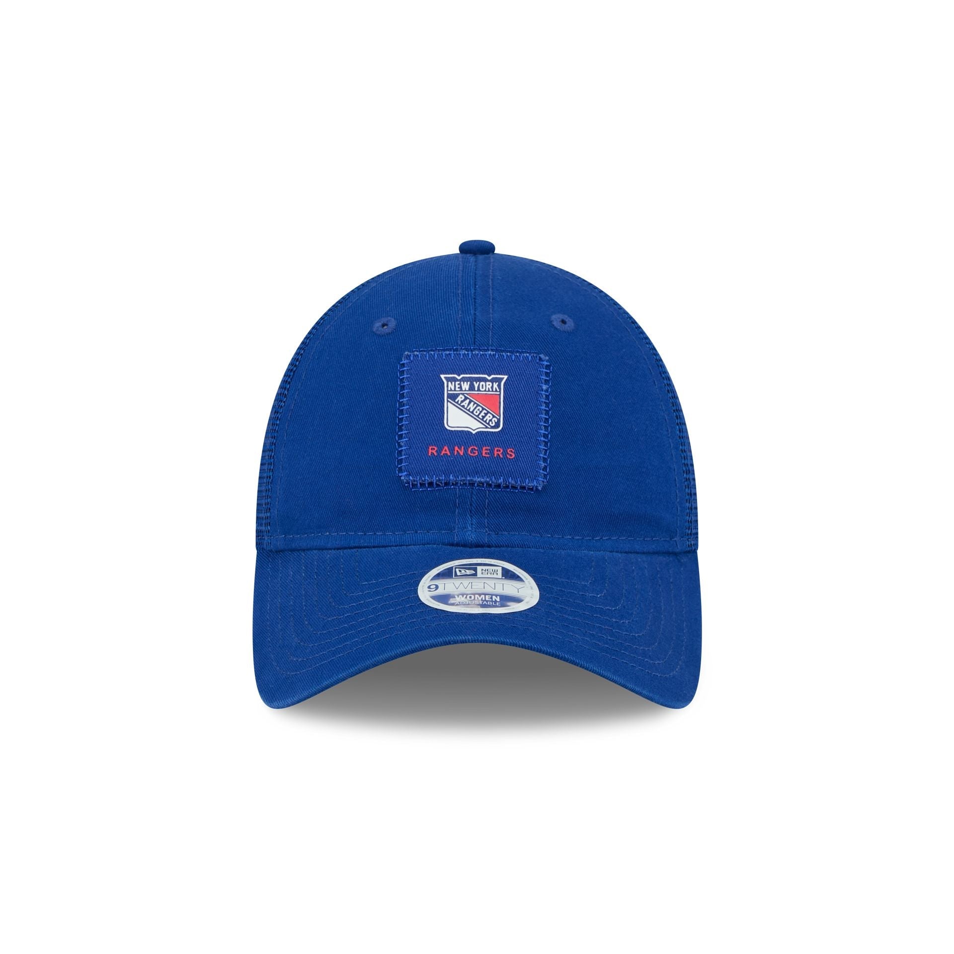 New York Rangers Women's Square Stitch 9TWENTY Trucker Hat