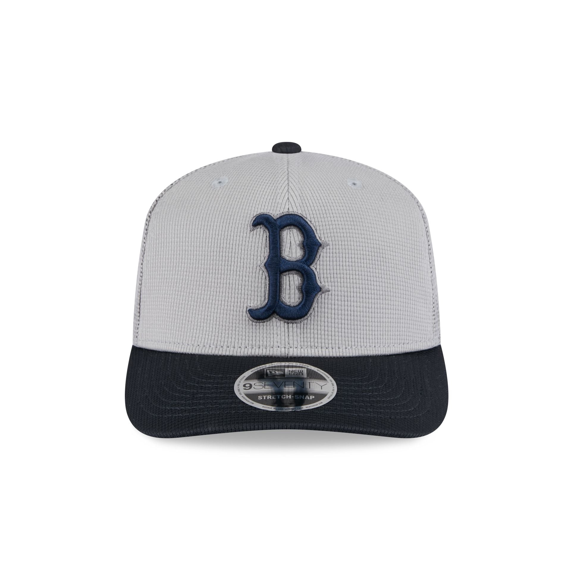 Boston Red Sox 2025 Batting Practice Gray 9SEVENTY Trucker Hat