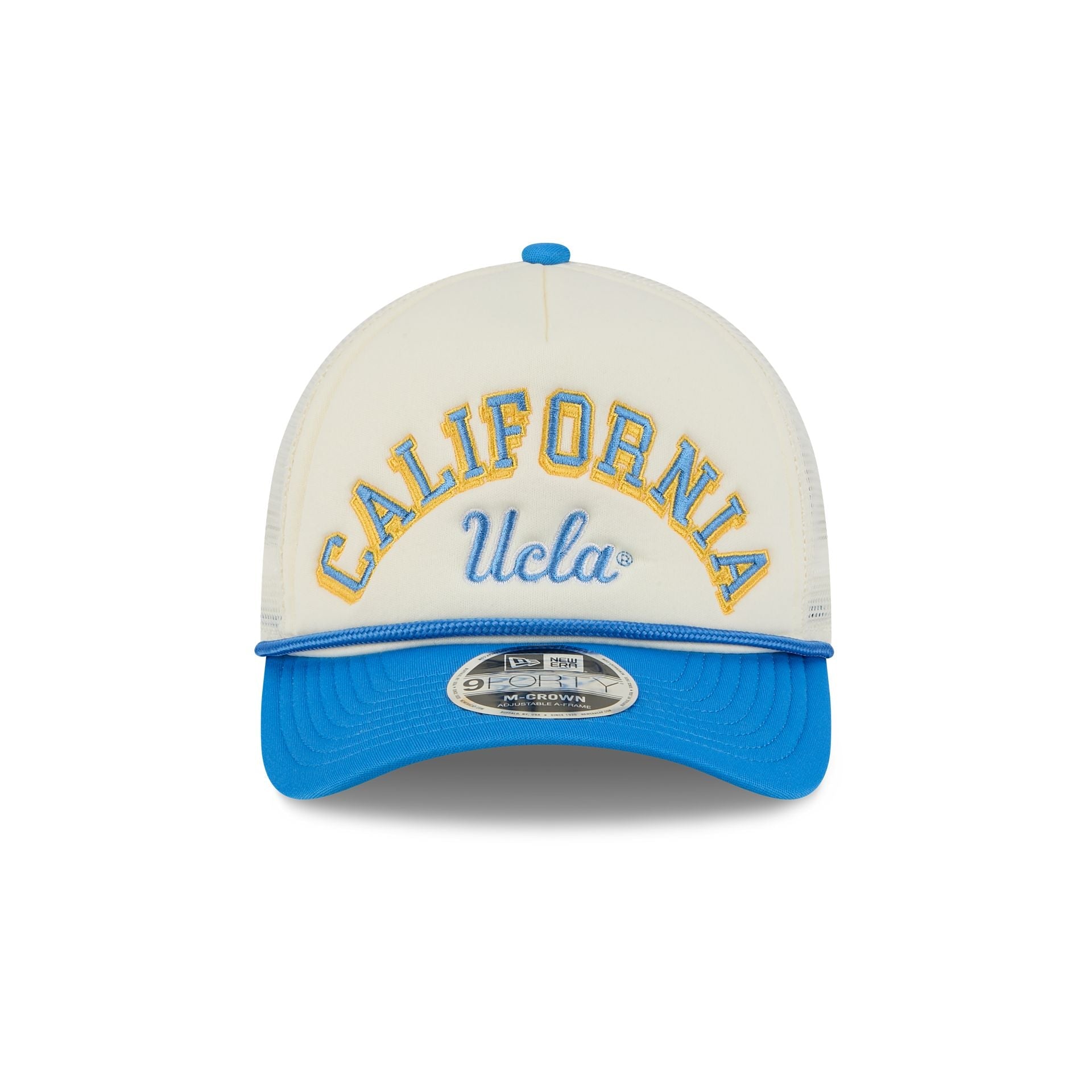 UCLA Bruins Chrome Arch 9FORTY M-Crown A-Frame Trucker Hat