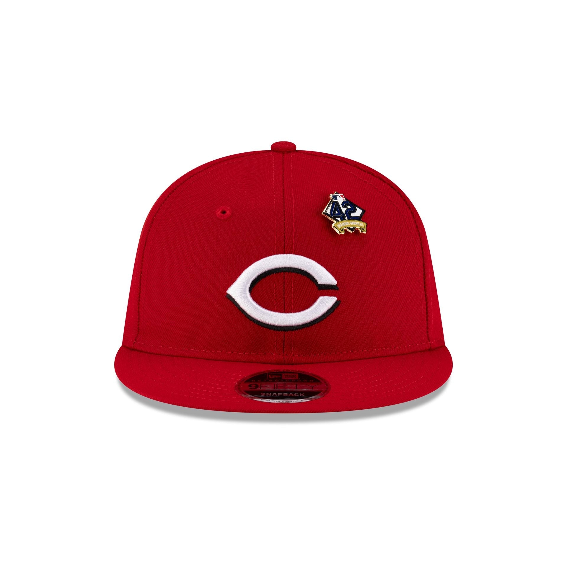 Cincinnati Reds Jackie Robinson Day 2025 Retro Crown 9FIFTY Snapback Hat