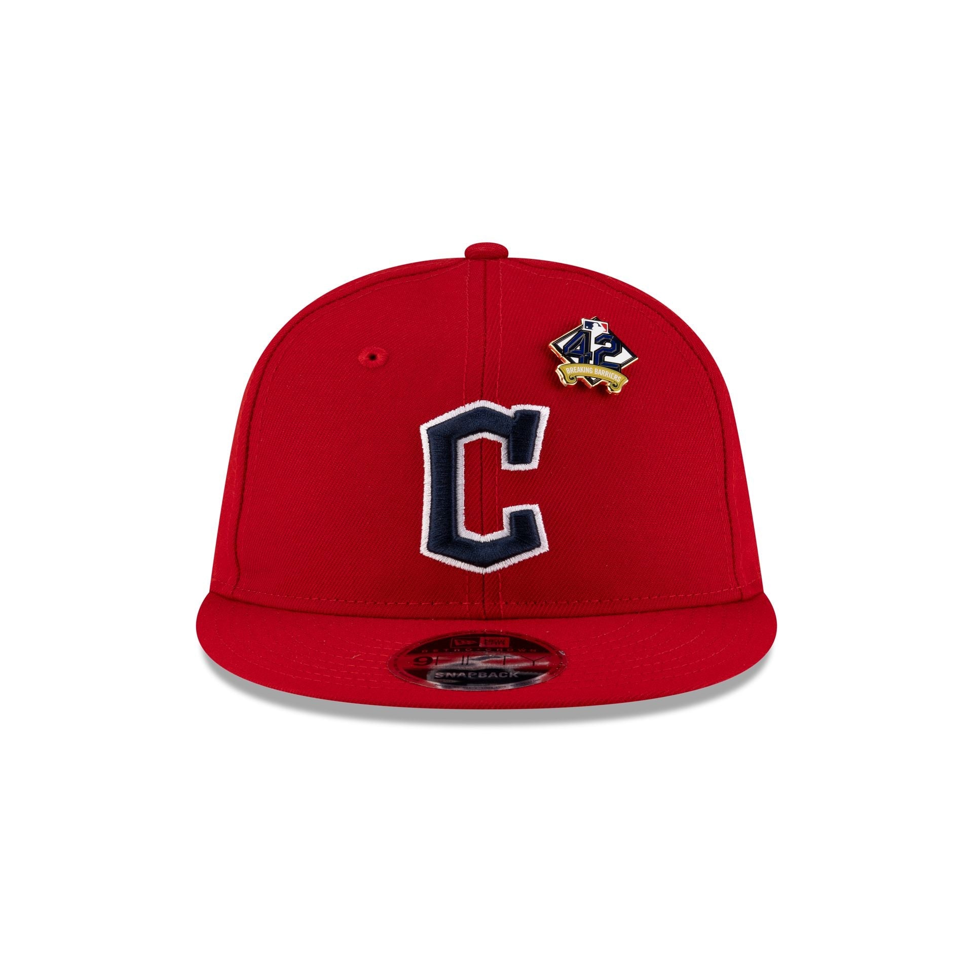 Cleveland Guardians Jackie Robinson Day 2025 Retro Crown 9FIFTY Snapback Hat