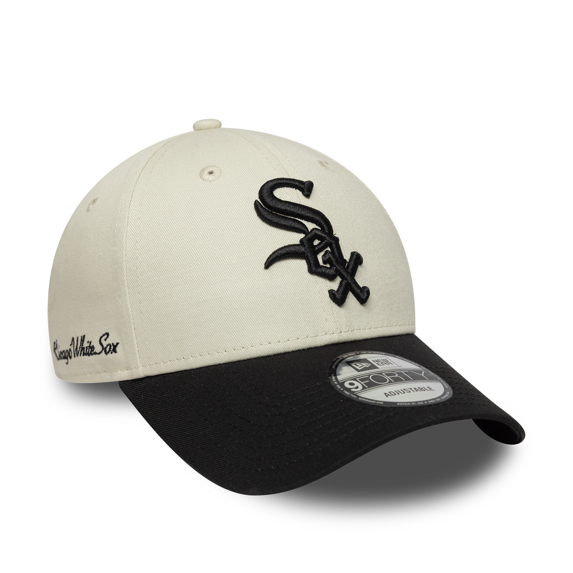 CHICAGO WHITE SOX MLB CAP BEIGE BLACK UV / NEW ERA 9FORTY