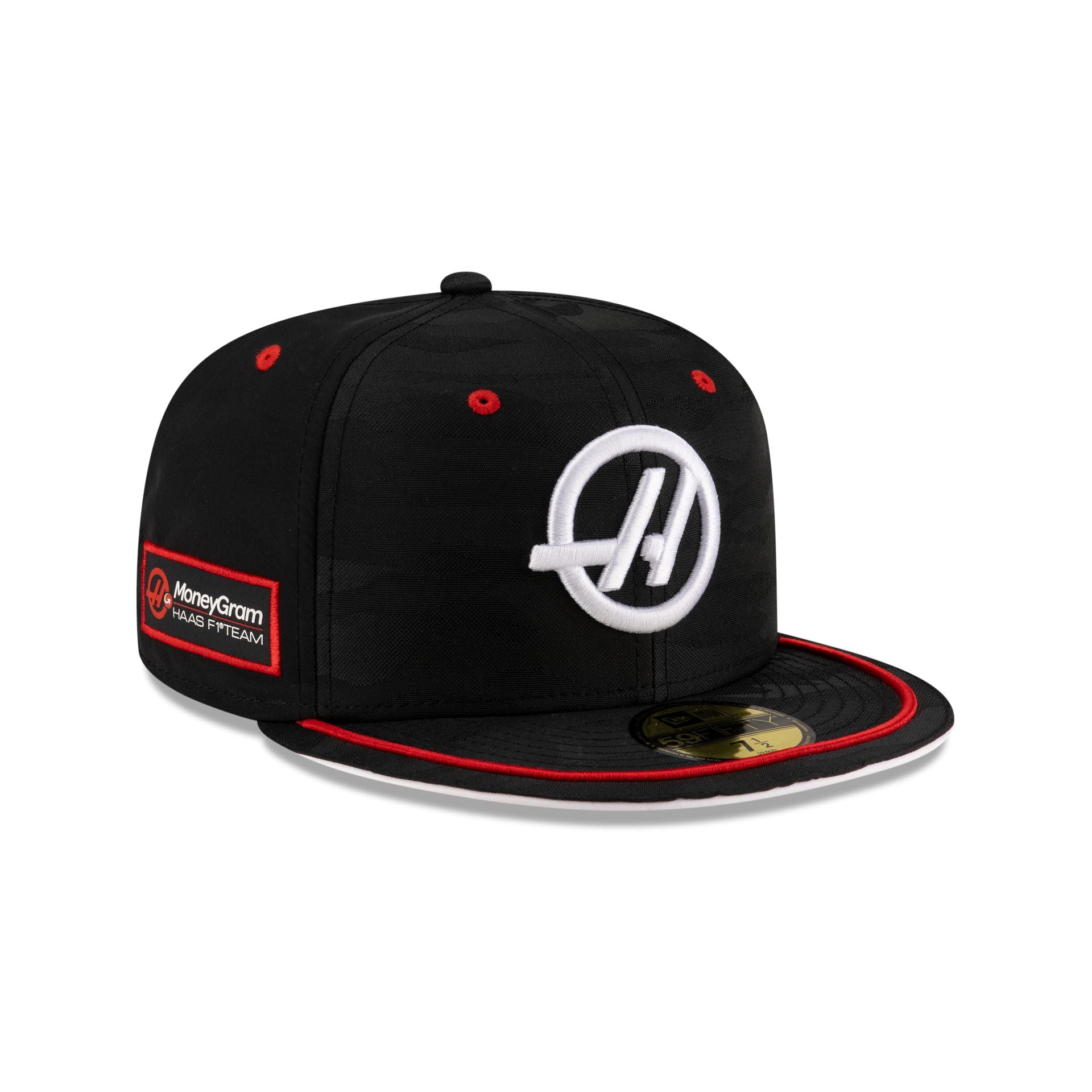 MoneyGram Haas F1 Team Black Camo 59FIFTY Fitted Hat