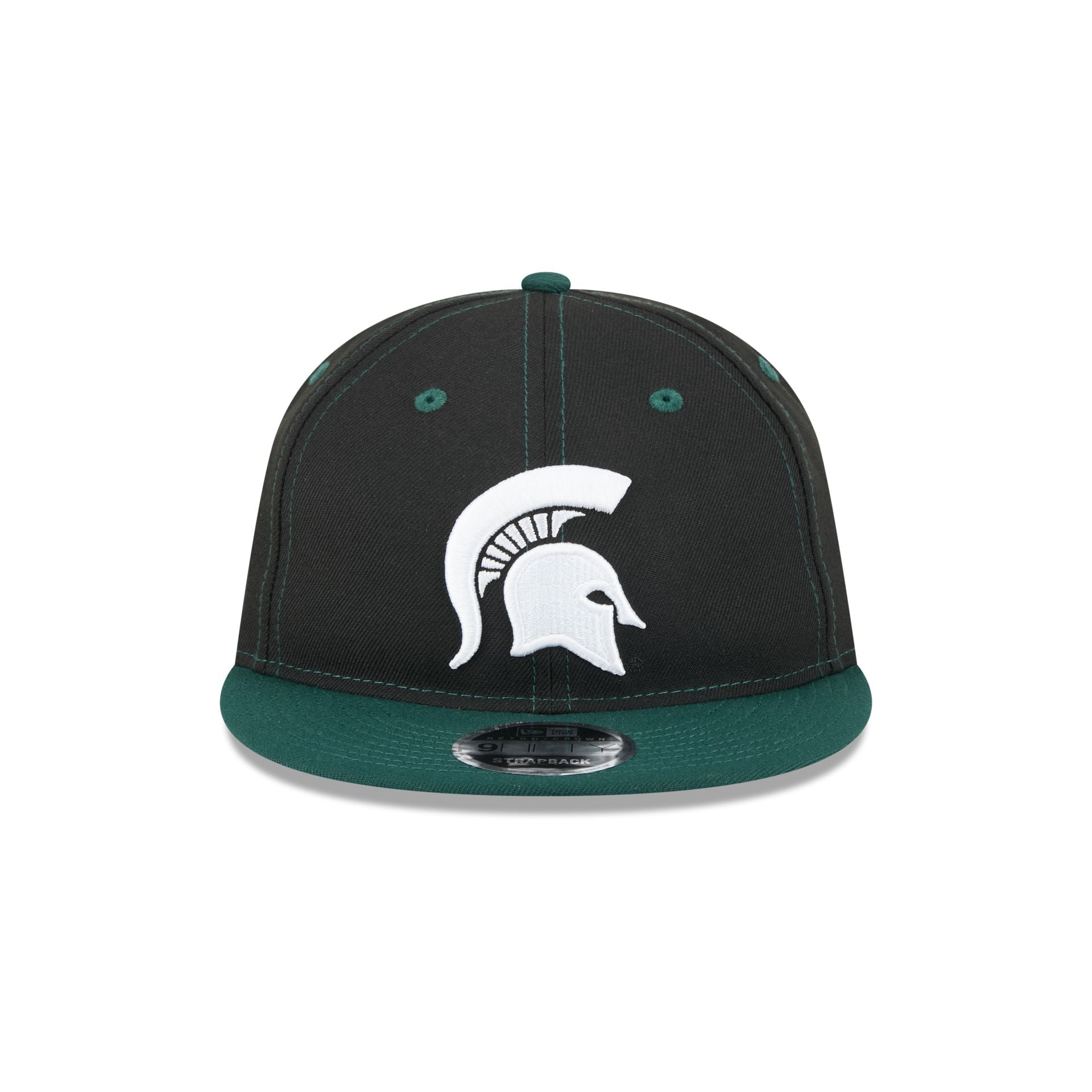 Michigan State Spartans Tournament Side Patch Retro Crown 9FIFTY Strapback Hat