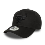 NEW ERA 9FORTY A-FRAME NBA CHICAGO BULLS BLACK SNAPBACK CAP