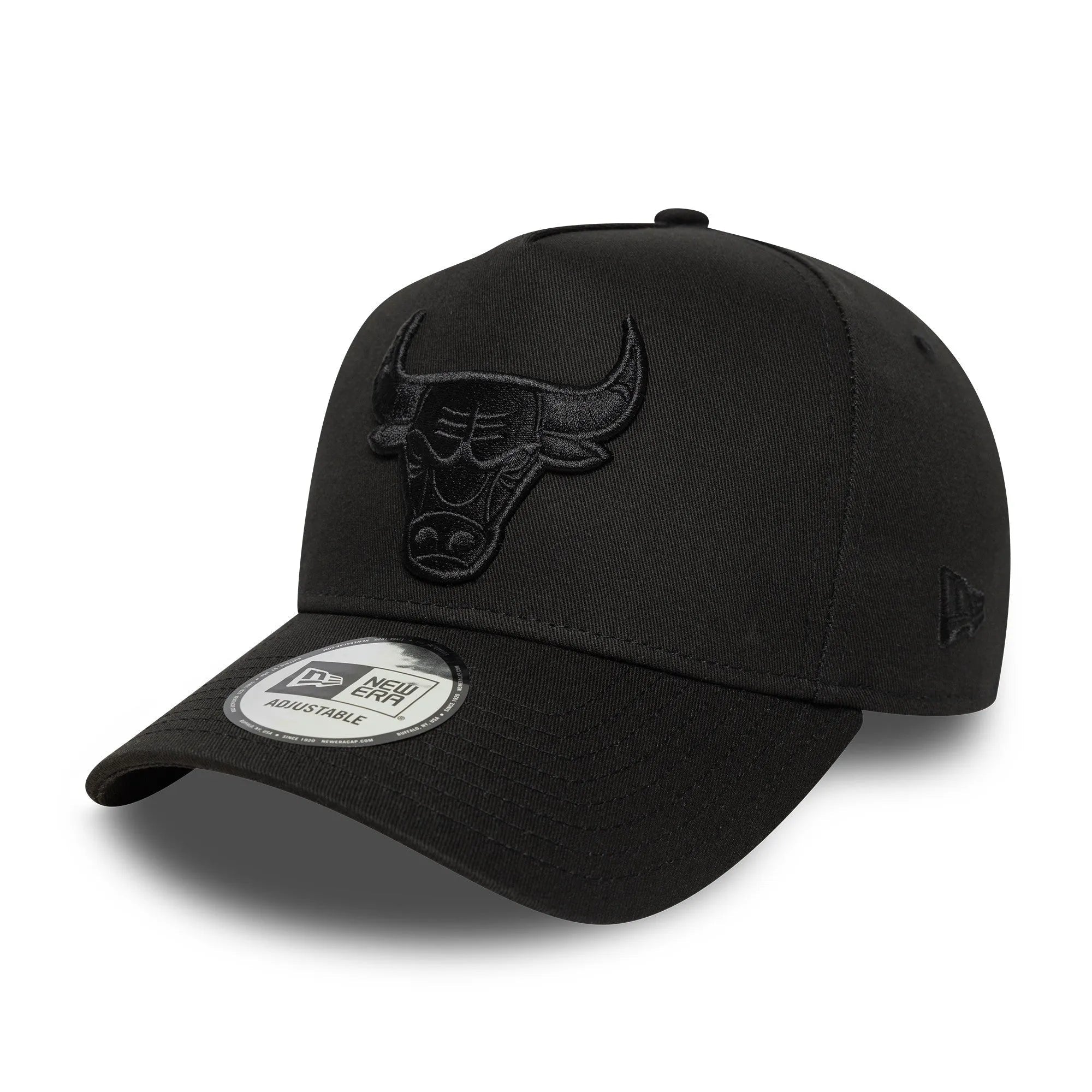 NEW ERA 9FORTY A-FRAME NBA CHICAGO BULLS BLACK SNAPBACK CAP