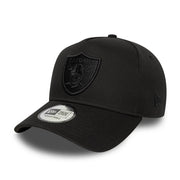 NEW ERA 9FORTY A-FRAME NFL LAS VEGAS RAIDERS BLACK SNAPBACK CAP