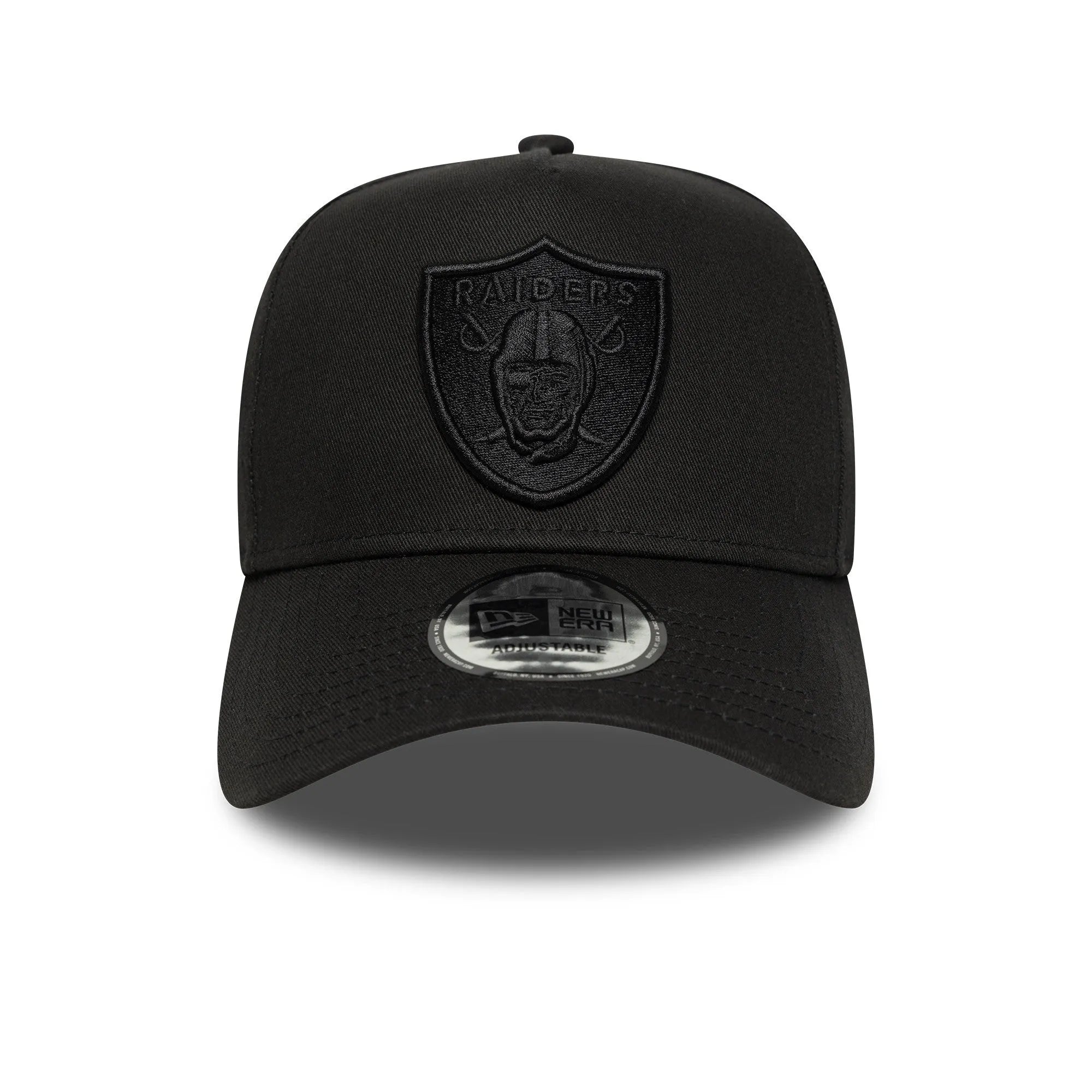 NEW ERA 9FORTY A-FRAME NFL LAS VEGAS RAIDERS BLACK SNAPBACK CAP