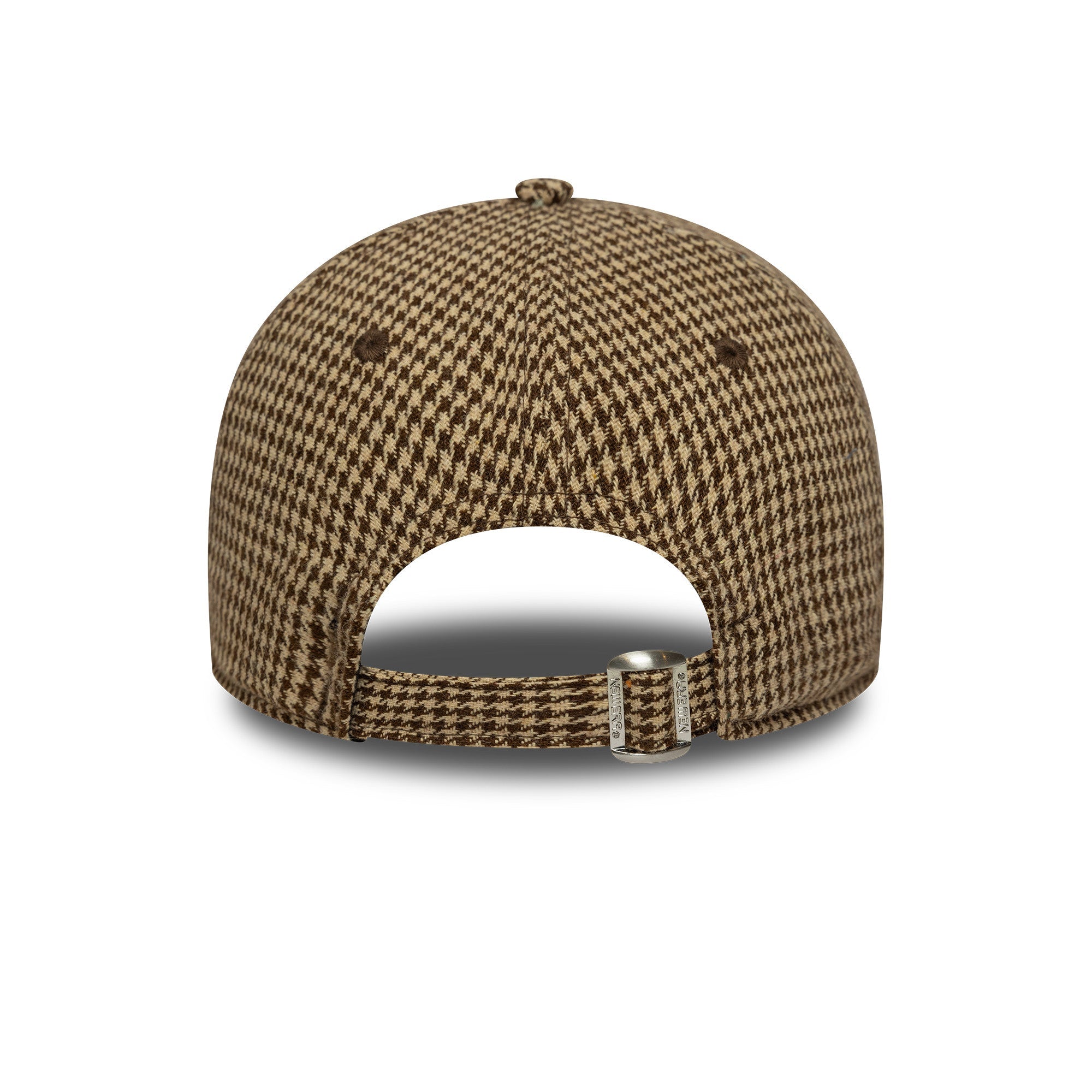 LOS ANGELES DODGERS MLB HOUNDSTOOTH BROWN / NEW ERA 9TWENTY ADJUSTABLE