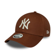 NEW YORK YANKEES MLB BROWN / NEW ERA 9FORTY WOMENS CAP