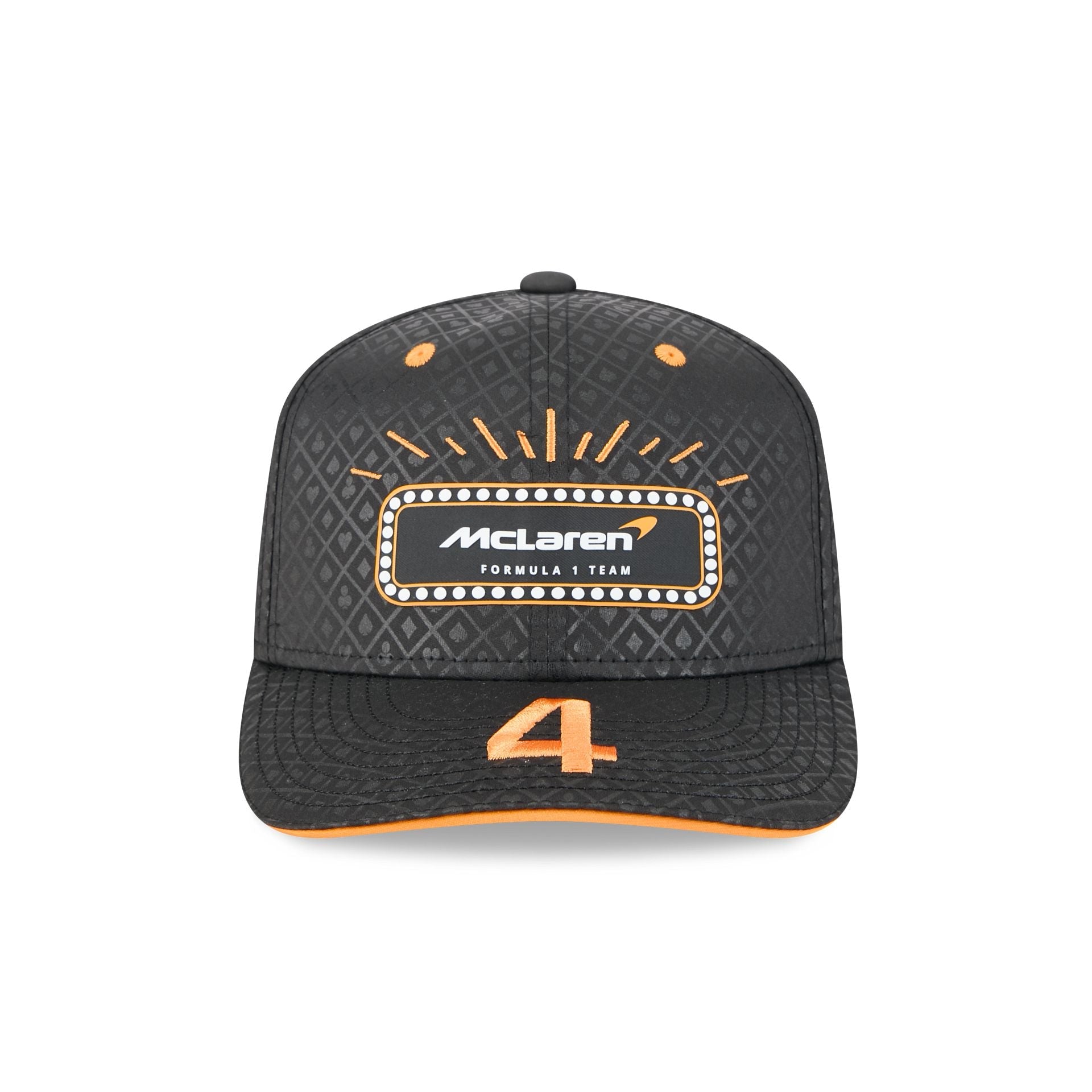 McLaren Formula 1 Team 2025 Las Vegas Race Special Lando Norris 9SEVENTY Stretch-Snap Hat