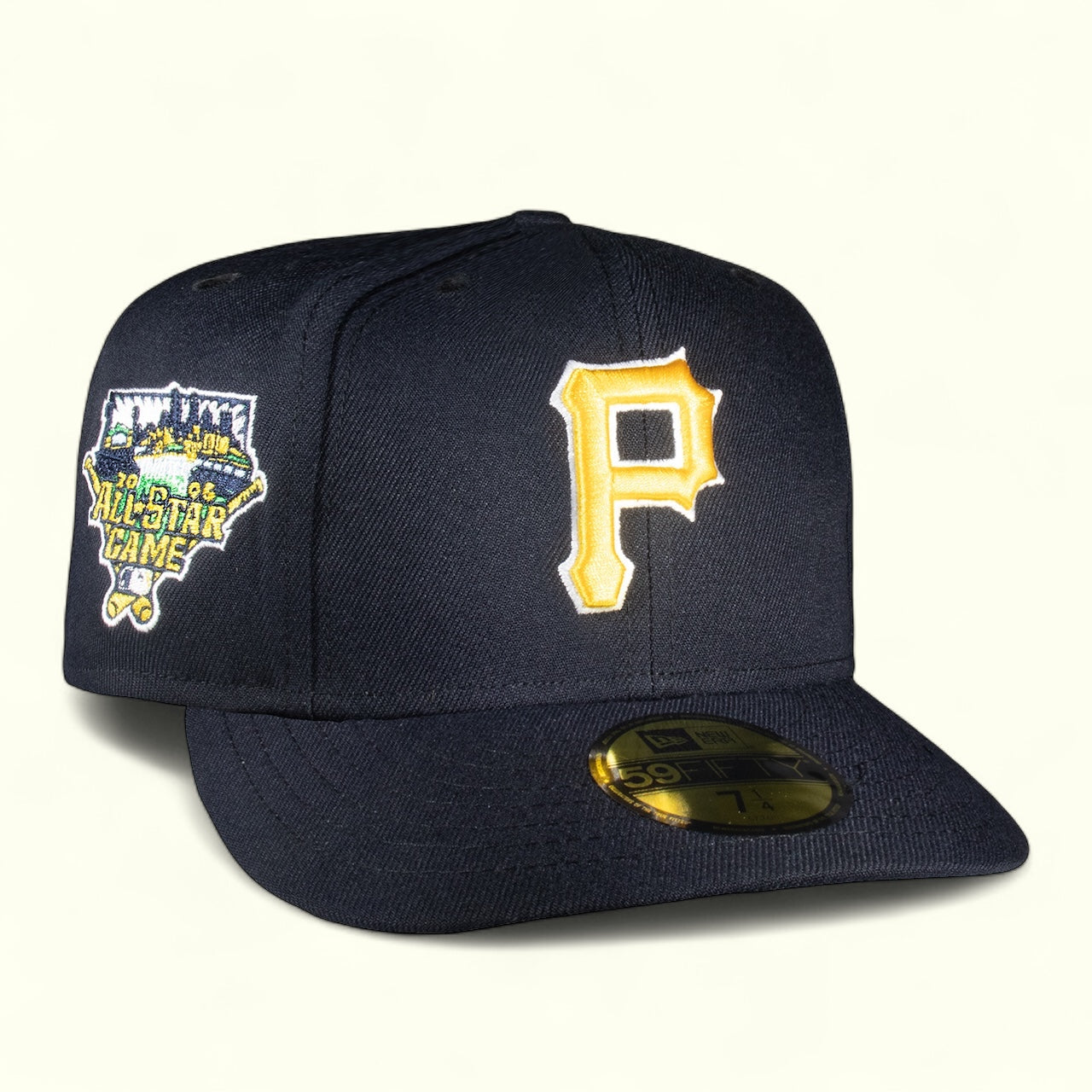 Pittsburgh Pirates All Navy Yellow Logo 2006 ASG