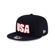 New Era Cap USA Star Navy 9FIFTY Snapback Hat