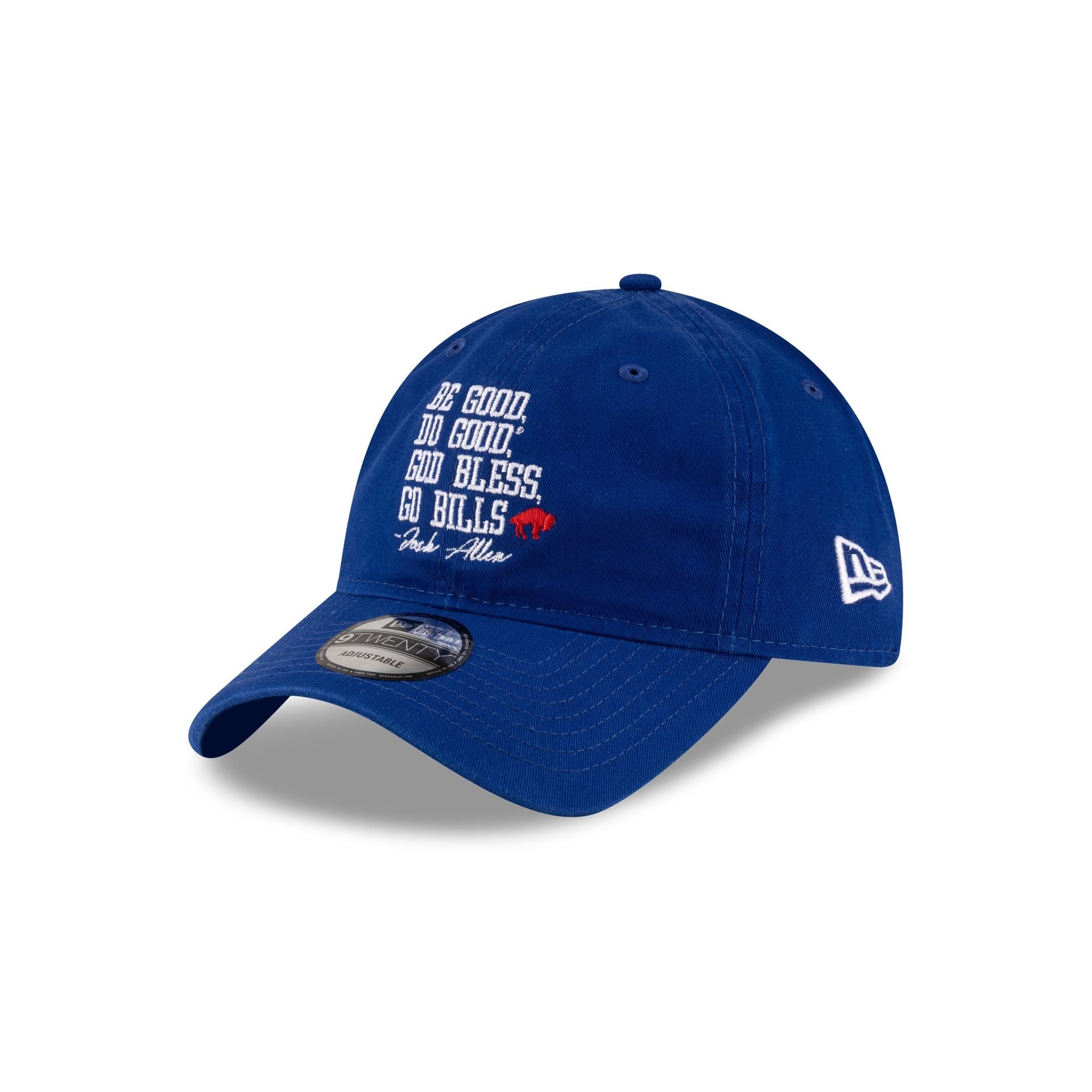 Josh Allen Be Good, Do Good Stacked 9TWENTY Adjustable Hat