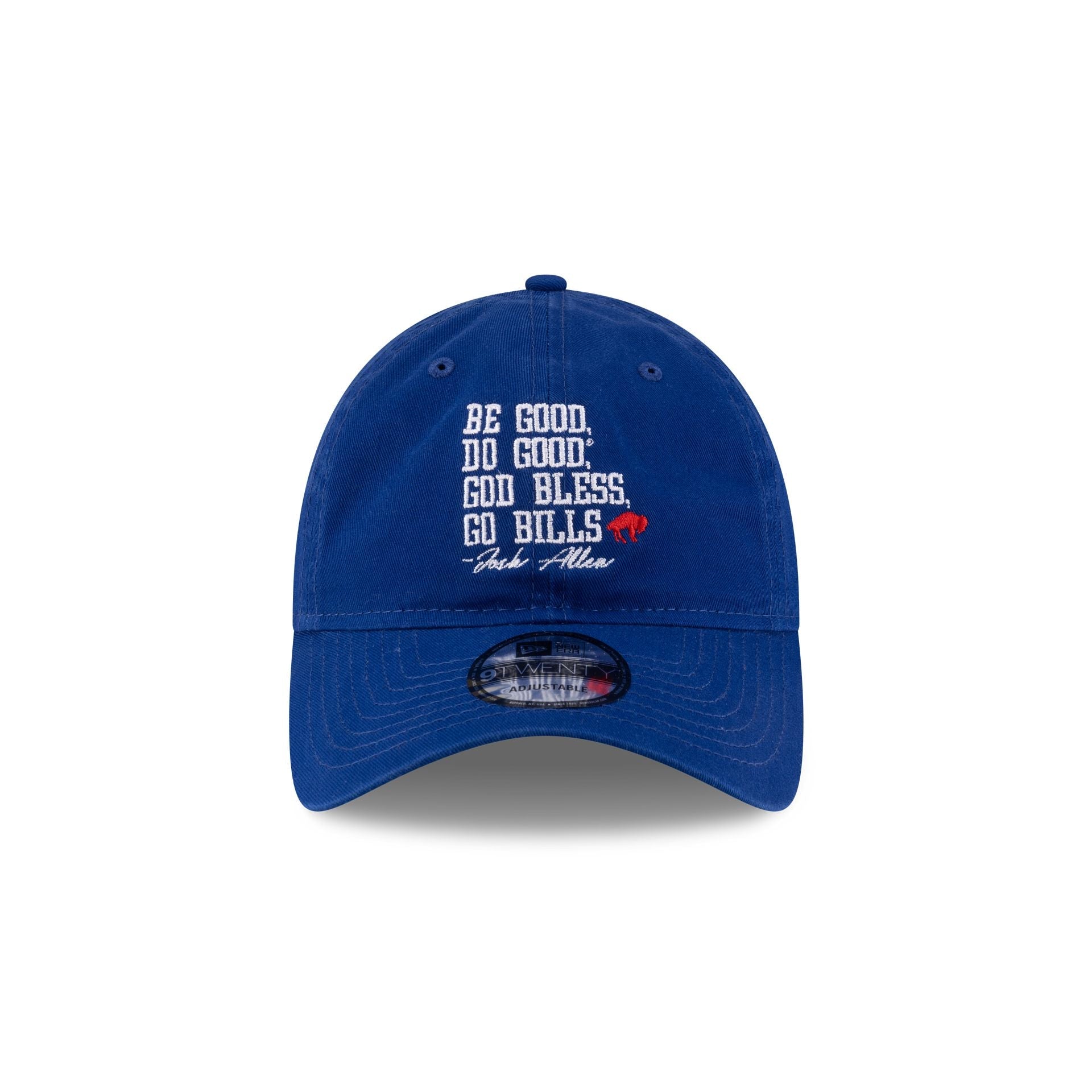 Josh Allen Be Good, Do Good Stacked 9TWENTY Adjustable Hat