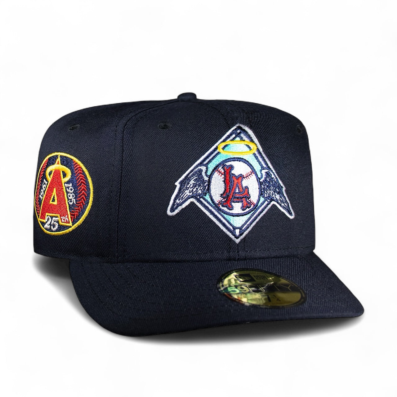 Los Angeles Angels All Navy 25th w/ Wings Logo