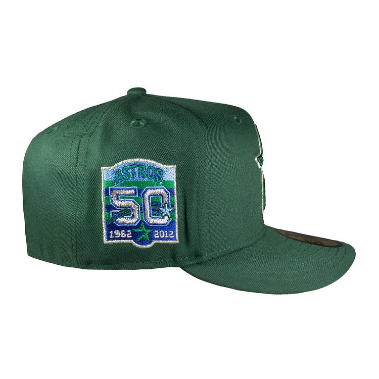 Houston Astros All Green Gradient Logo Sky UV 50Th Anniversary