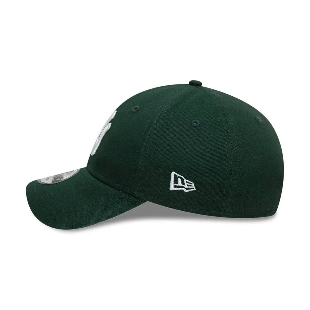 NEW ERA 9FORTY MLB LEAGUE ESSENTIAL NEW YORK YANKEES DARK GREEN CAP
