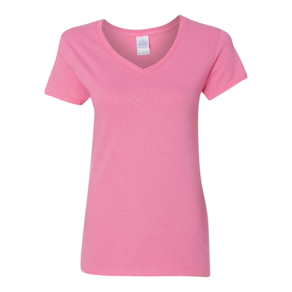 Gildan 5V00L Women's Heavy Cotton V-Neck T-Shirt