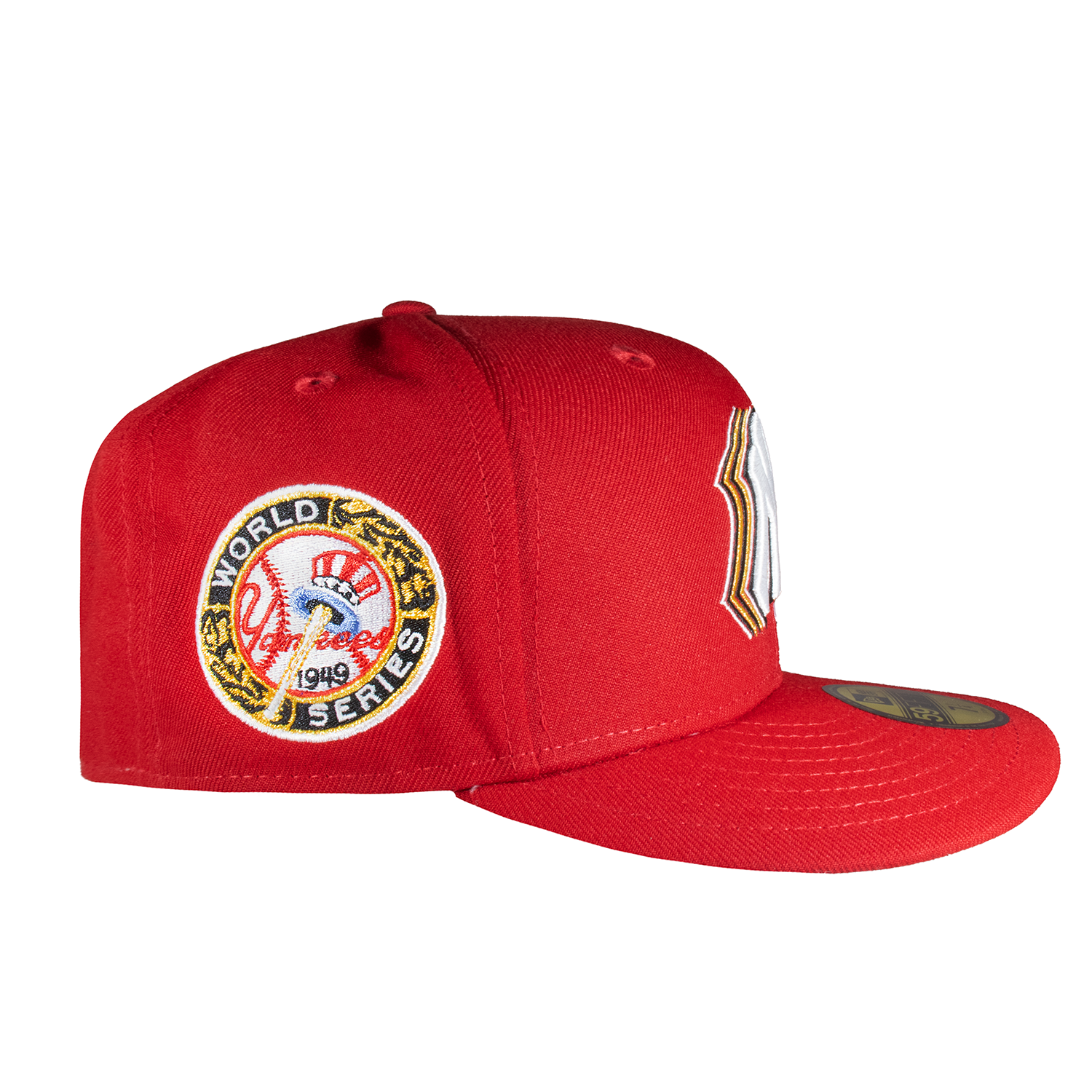 New York Yankees All Red w/ 3D Logo 1949 World Series