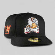 Grand Rapid Griffins All Black AHL 5950 Fitted