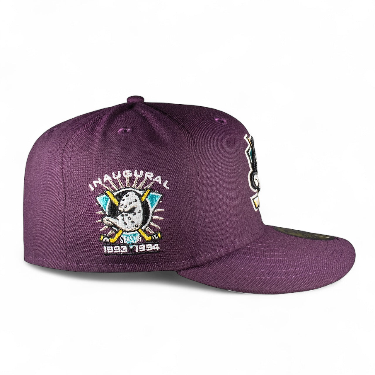 Anaheim Ducks All Plum 93-94 Inaugural