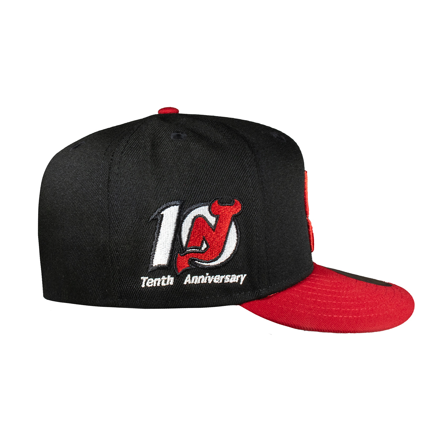 New Jersey Devils Black and Red 10Th Anniversary