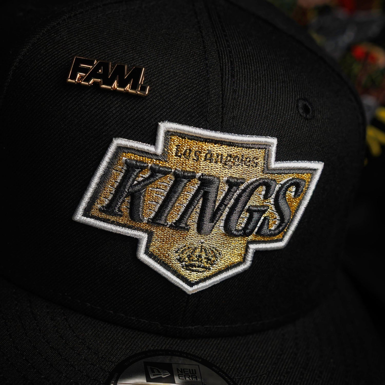 LOS ANGELES KINGS NHL BLACK PINK UV / NEW ERA 9FIFTY SNAPBACK