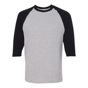 Gildan 5700 Unisex Heavy Cotton Raglan Three-Quarter Sleeve T-Shirt