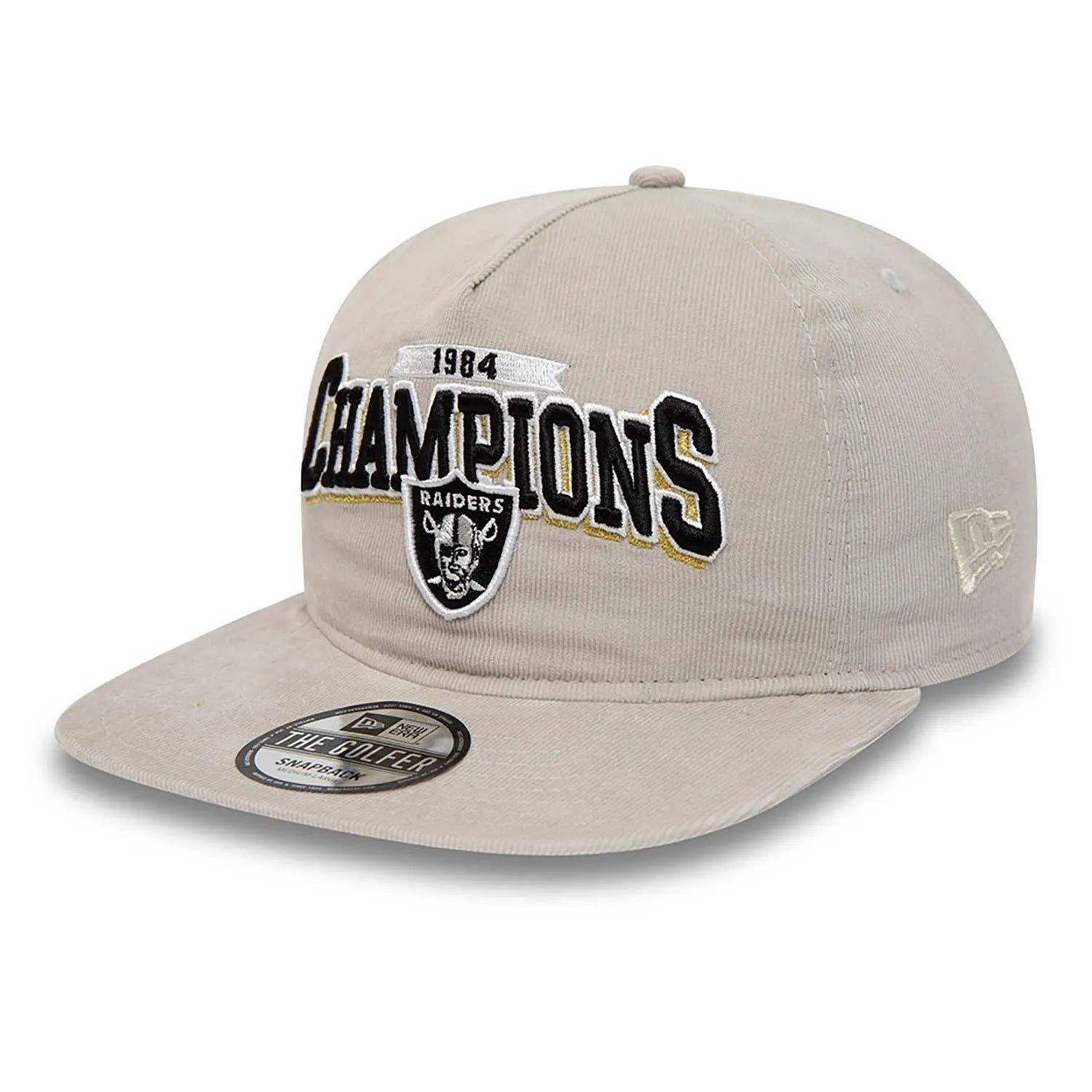 NEW ERA LEAGUE CHAMPIONS GOLFER LAS VEGAS RAIDERS CAP